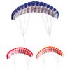 Outdoor Dual Line Stunt Parafoil with Control Bar Fun Parachute Reusable Large Beach Kite for Beach Sports Games