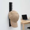 Hat Display Rack Easy To Organize Wall Hat Rack Baseball Cap Holder No Drill 2 Pack for Entryway