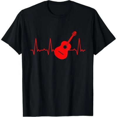 Heartbeat Guitar T-Shirt