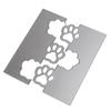 Paws Print Cutting Dies Metal Die Cuts Embossing Templates Molds Cuts Stencils for Scrapbooking Album Card Decoration