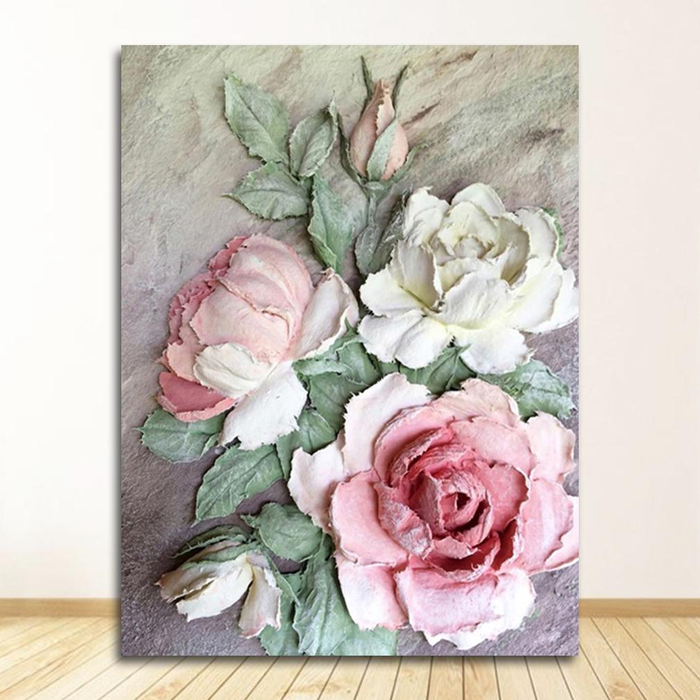And Prints Wall Pictures For Living Room Decoration Art Scandinavian Flower Poster Home Decor Canvas Painting Wall Art Posters