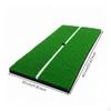 Golf Swing Pad with Alignment Line Indoor Outdoor Use Mat Portable