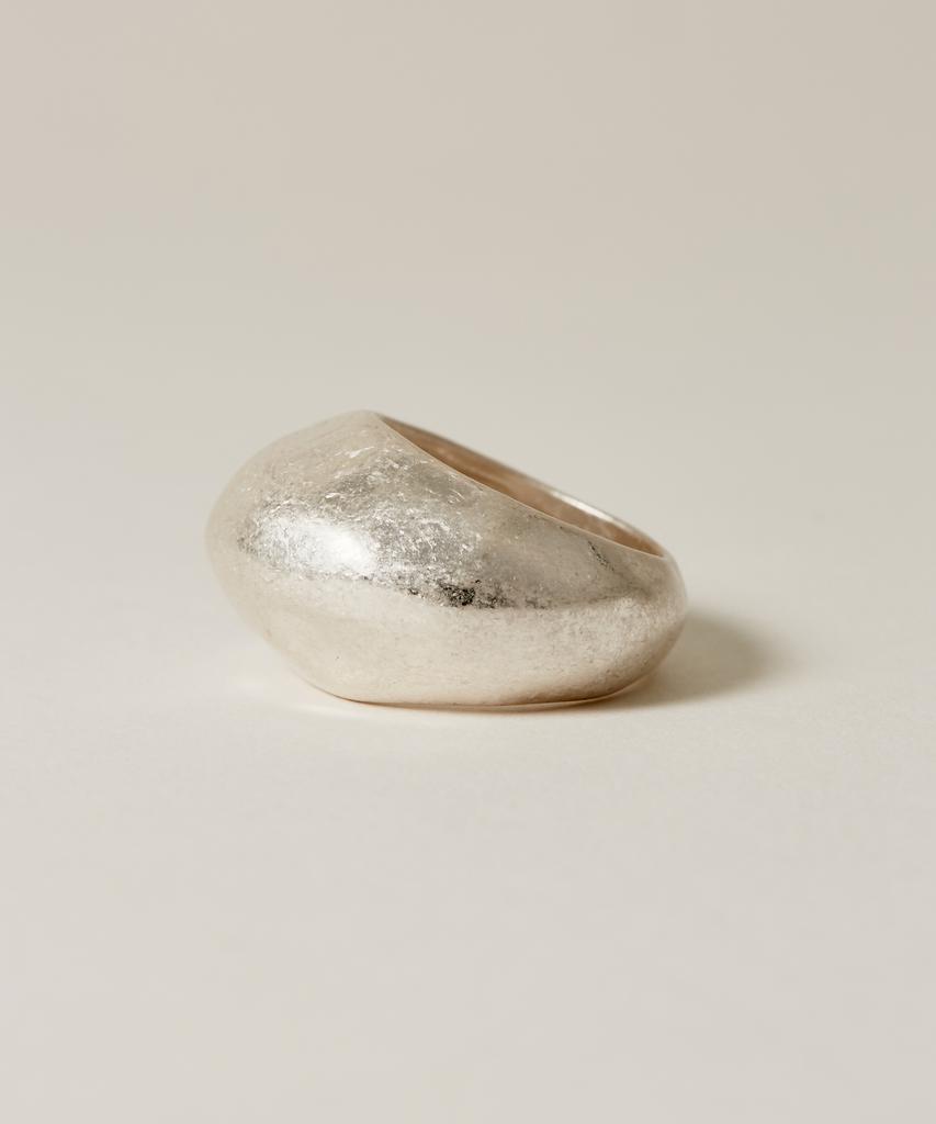 Novice Tokyo Vintage Chunky Disc Ring / Silver