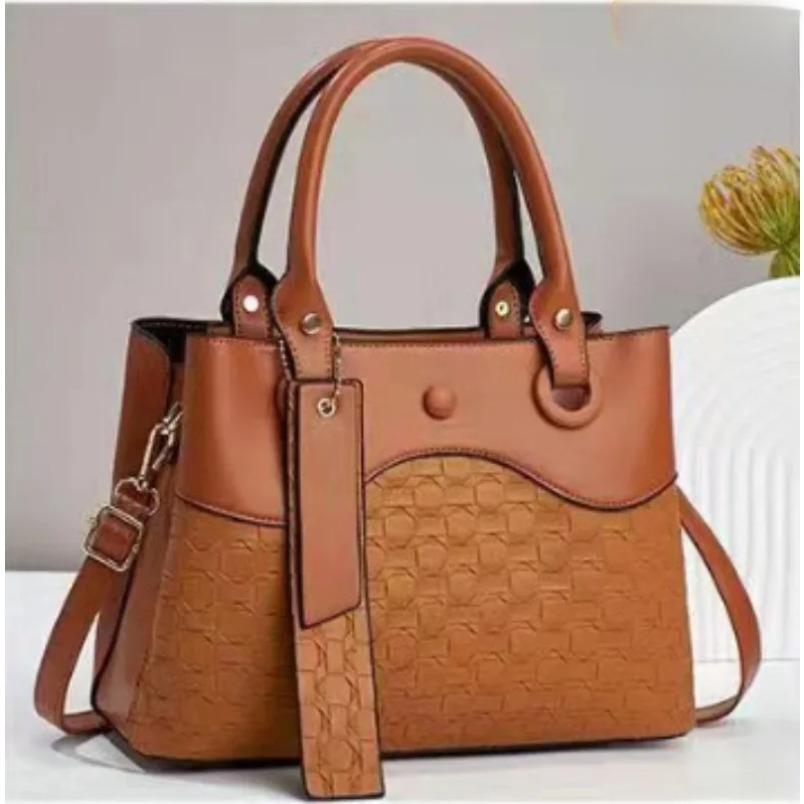 Modische Umhängetaschen für Damen  Neue Luxus-Handtaschen Damen-Taschen Designer Hochwertige Leder-Handtasche Damen Schultertaschen