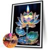 Traumhafter Blumen-Teil-DIY 5D Speziell geformter Bohrer Diamantmalerei-Set für Erwachsene/Anfänger Geschenkidee Heimdekoration 30x40cm