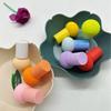 5Pcs Colorful Stencil Brush Set With Handles Ink Applicator For Scrapbooking, Card Making, Arts Crafts Wet Dry Gourd Sponge Diy
