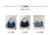 2024 New Korean Style Women's Handbag Ins Cross-border Retro All-matching Fashionable Washed Denim Bag Female