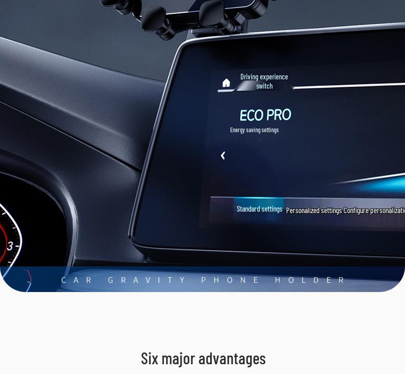 BAIC EU5 Gravity Car Phone Holder & Navigation Mount