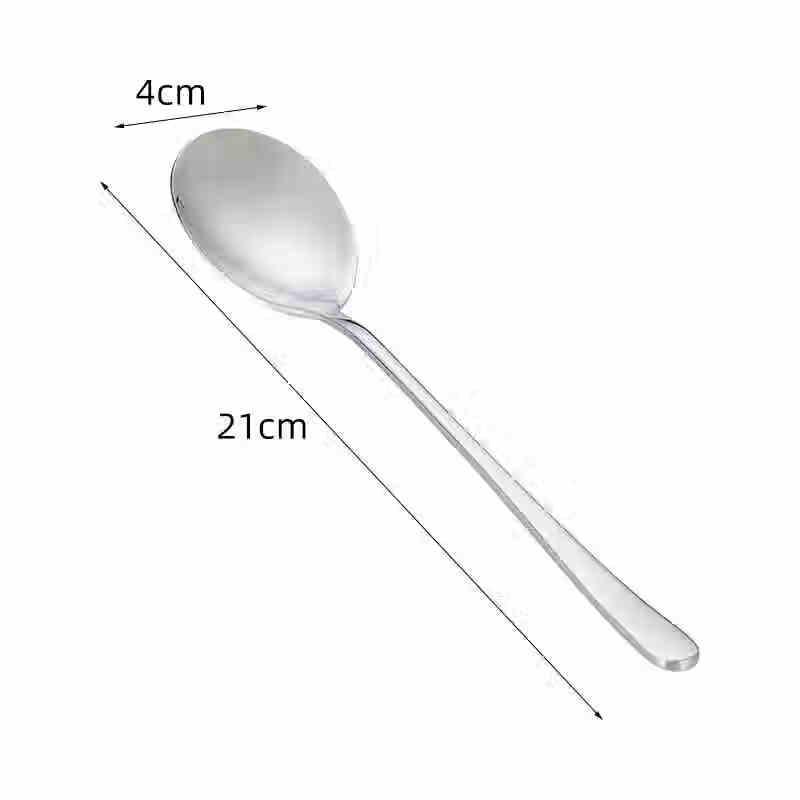 HDST Корейский стиль 304 Нержавеющая сталь Плоские ложки