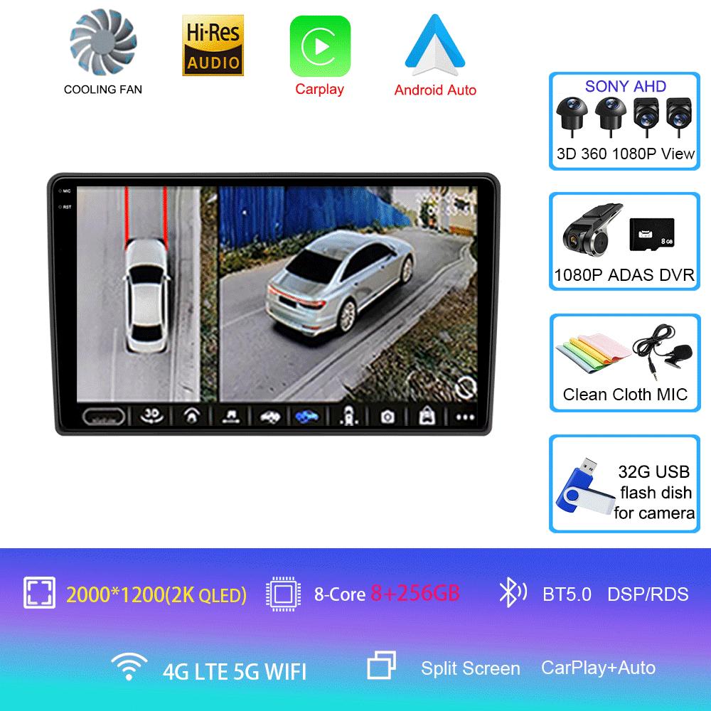 Car Radio Android14 For Volkswagen VW Golf 4 IV Jetta MK4 Classics Multimedia Player Stereo Carplay GPS Stereo 2din DVD