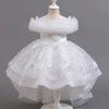 Vestito da Principessa Bambina Zi Xia per Età 2-3: Gonna in Rete, Abito da Sposa e da Sera