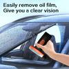 Car Glass Degreaser Cleaning Brush Heavy Duty Oil Film Remover Tool for Windshield Wiper Maintenance