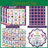 India In Diwali Festival Bingo Card Game Set With Stickers Call Supplies Cards