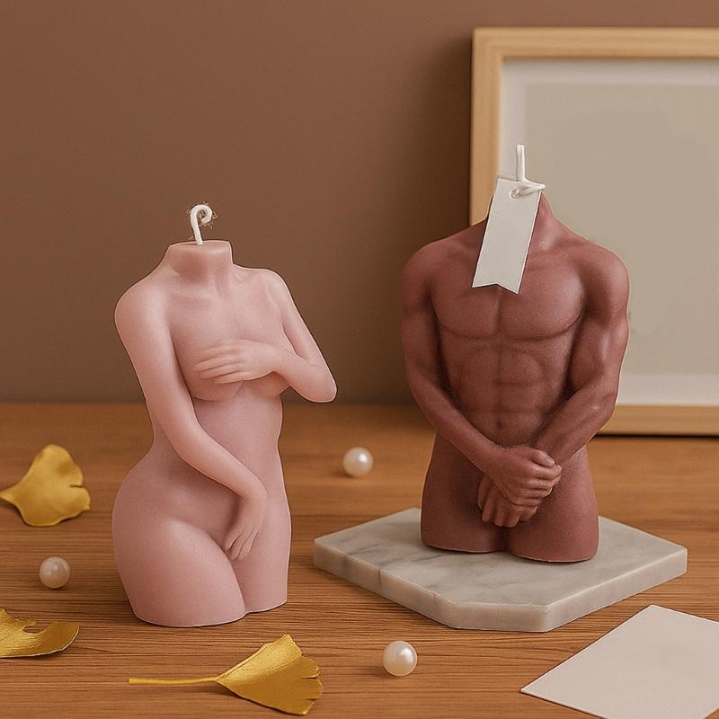 Muscle Body Figurines Decorating Molds Silicone Texture Suitable for Crafts Party Supplies and Custom Decorations