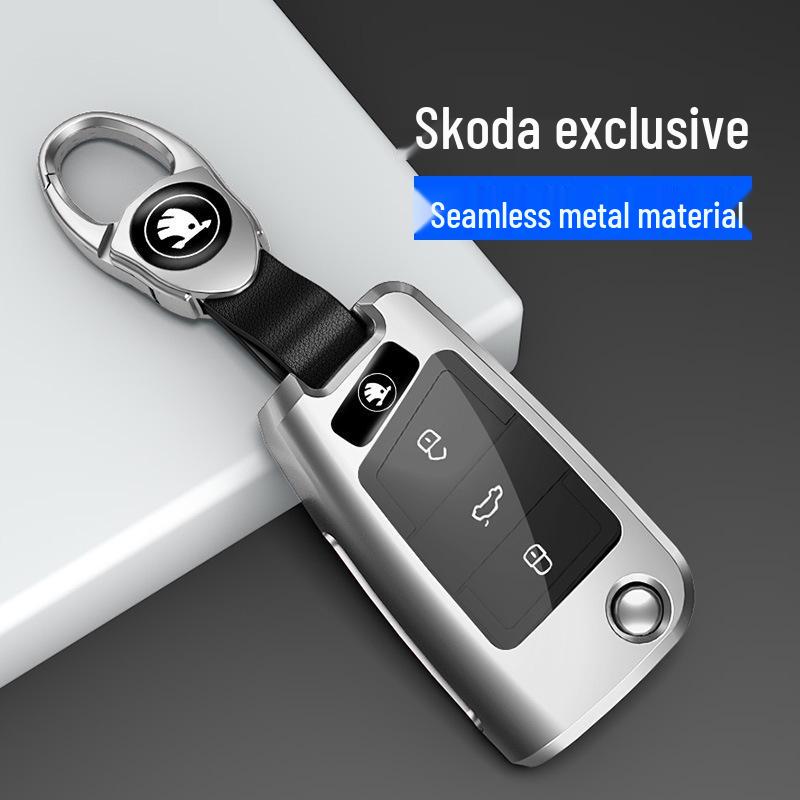 Skoda Octavia, Superb, Karoq, Kodiaq GT Key Case Metal Shell