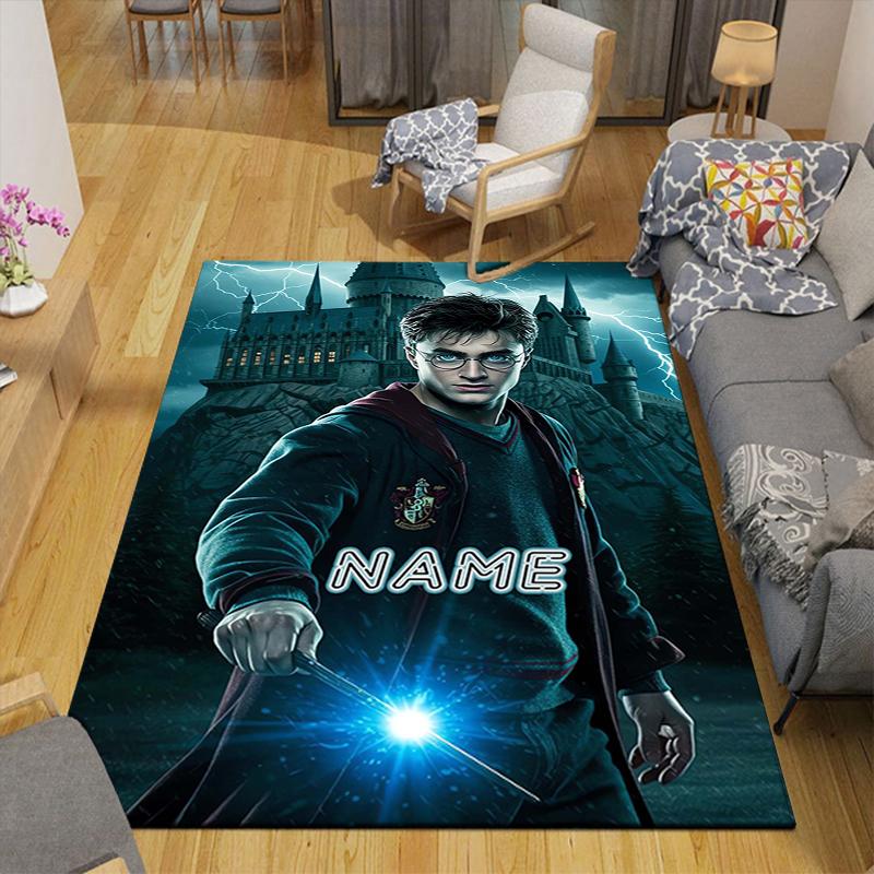 Custom 1Pc Harry Potter'S Magical Adventure Rug Office Carpet Indoor Outdoor Entrance Doormat Nonslip Soft And Comfortable Living Room D2915106