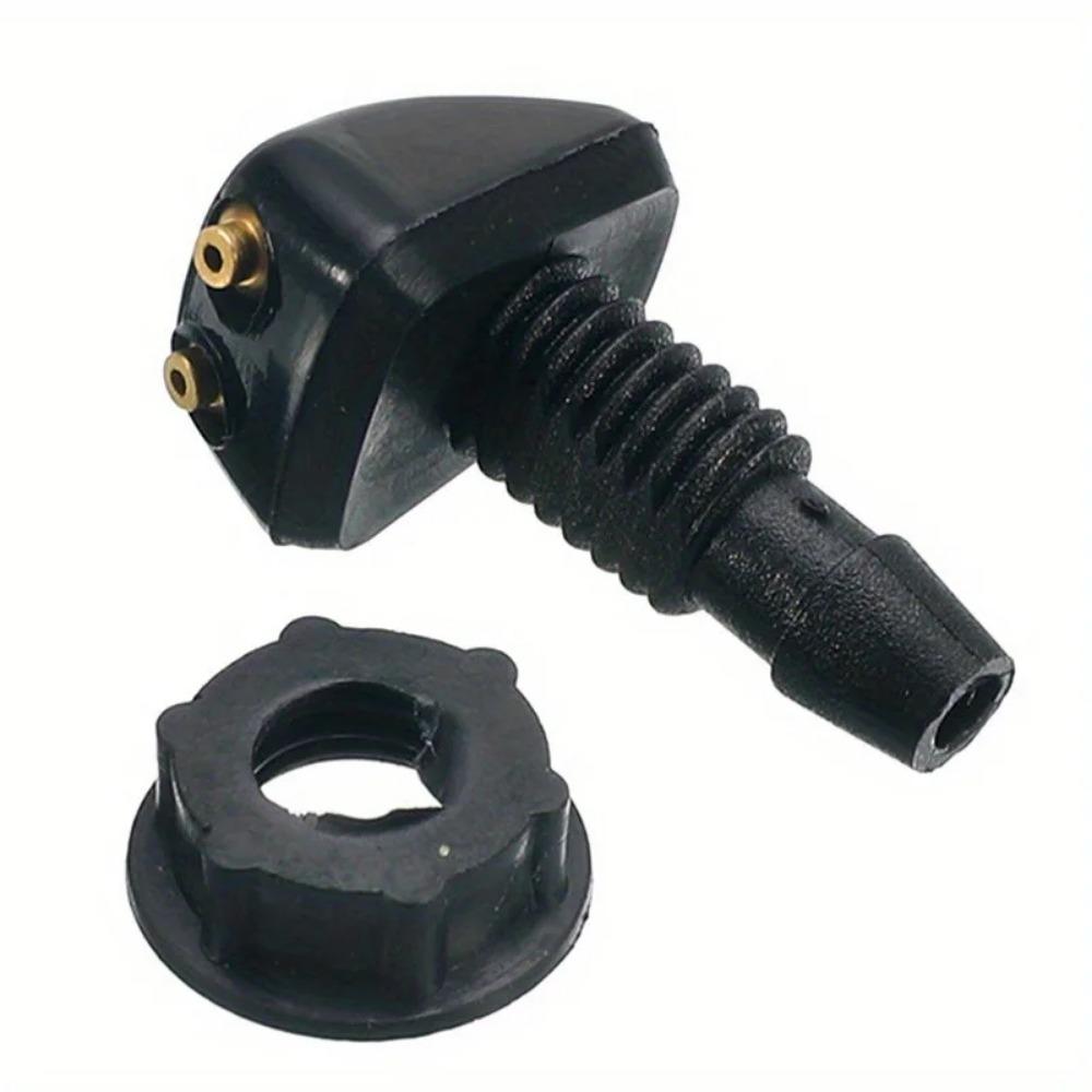 2PCS Universal Front Windshield Washer Wiper Nozzle Jet Sprayer Water Spout Outlet Adjustment Car Spray Nozzle