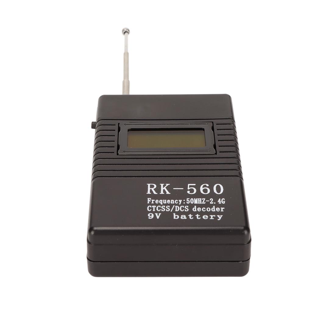 Mini Radiofrequenzzähler 50MHz‑2.4GHz Tragbarer Radiofrequenztester mit Antenne für