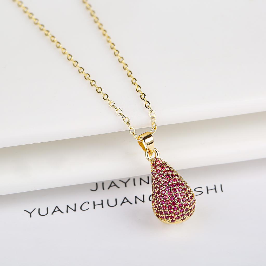 Classic Zirconia Comma Ladies Stud Earrings Fashion Water Drop Earrings Temperament For Woman Party Wedding Zircon Wholesale