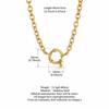 Pendentif Transfrontalier en Acier Inoxydable Or 18K: Série Personnalisée DIY pour Femmes