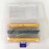 525pcs 17 Values Resistors Assortment Kit 0.25W 1/4W Resistors Metal Film Resistor Kit  Electronics
