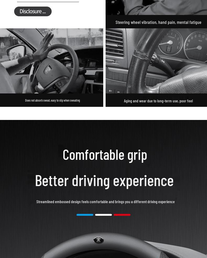 Pokrowiec na kierownicę BYD Song Plus DMI Pro dla modeli Champion Edition i Max Pro