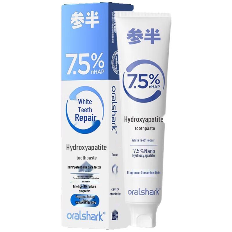 

Зубна паста OralShark з гідроксиапатитом