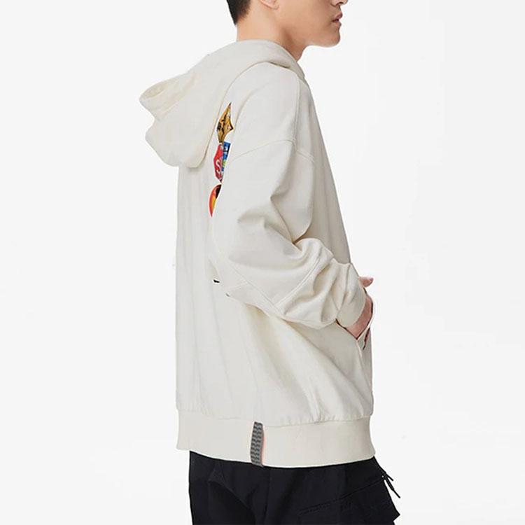 Li-Ning AWDS173-2 Unisex Skateboarding Graphic Hooded Sweatshirt