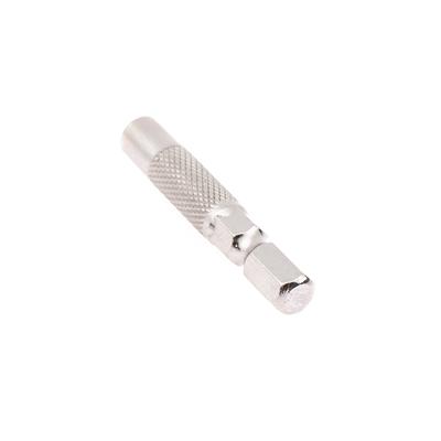 2 Stücke Sechskantschaft 6,35 Mm Bis 4 Mm Einsatzbitadapter Elektrischer Schraubendreher-Steckschlüsselhalter Micro Bitadapter Magnethalter Werkzeuge