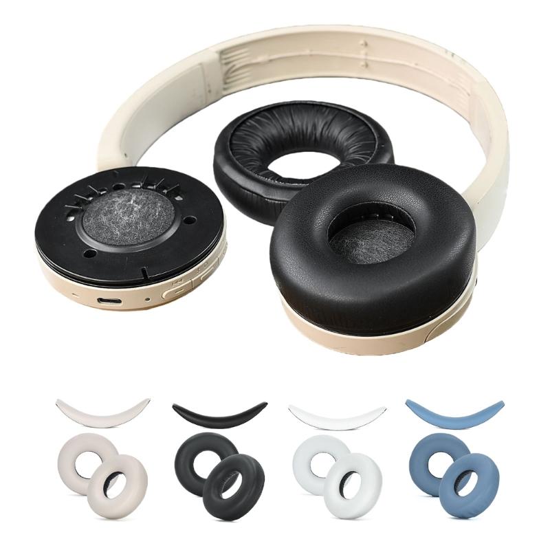 Comfortable Ear Pad Headband Ensuring Perfect Fit for WHCH520/CH520 Headphones Earmuff Headbeam Secure During Movement