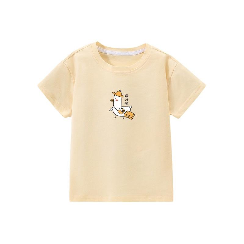 Белая футболка с короткими рукавами для детского сада для мальчиков — фото 6