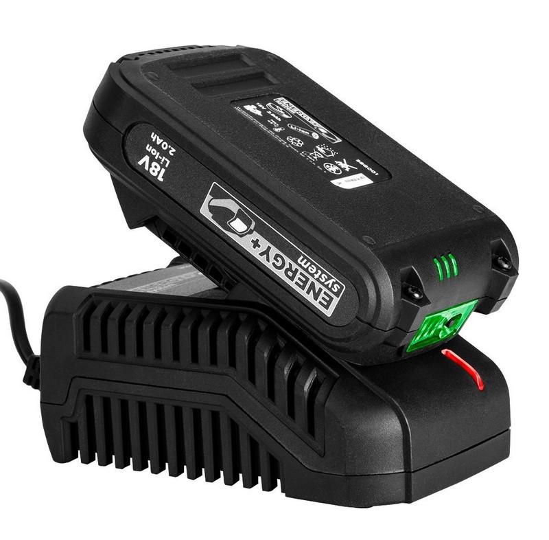 Energy Battery Trimmer + 18V, Li-Ion, + 2Ah Battery + Charger - T 58G030-Bc