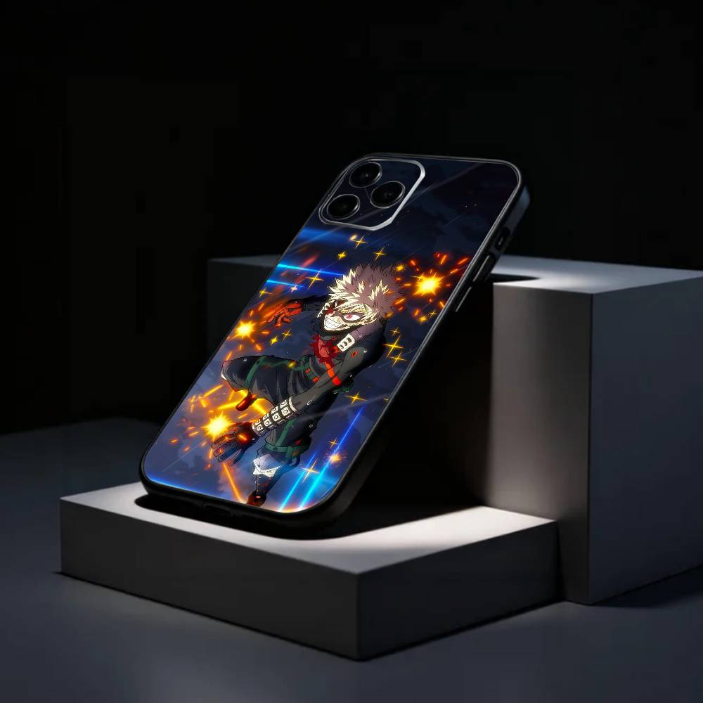 B-Bakugo My Hero Academia   Phone Case Silicone Soft For IPhone 17 16 15 14 13 12 11 X XR Plus Pro Max Plus