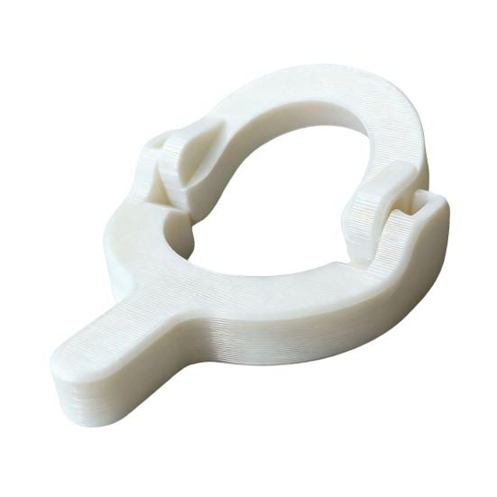 Bottle Opener 3D Printed Cap Launcher for Beer Soda Wine Bottles Easy Press Pop-Off Lid Remover Fun Party Accessory Interactive Bottle Cap Opener белый