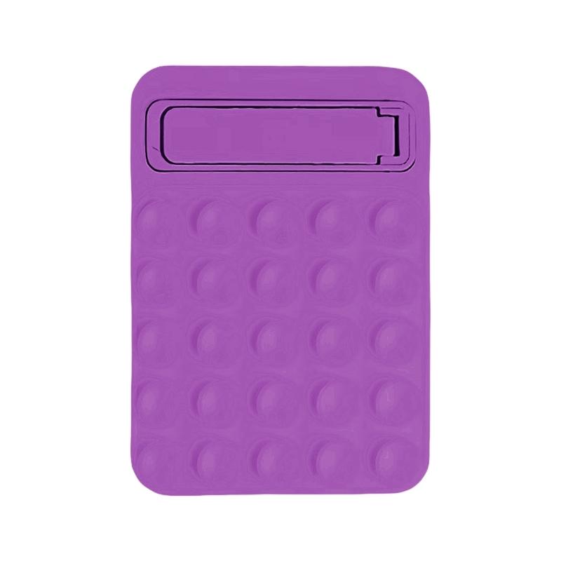 

Silicones Suctions Phone Case Adhesive Mount Handfree, Strong Grip Holder for Video for Most Model Phone фіолетовий