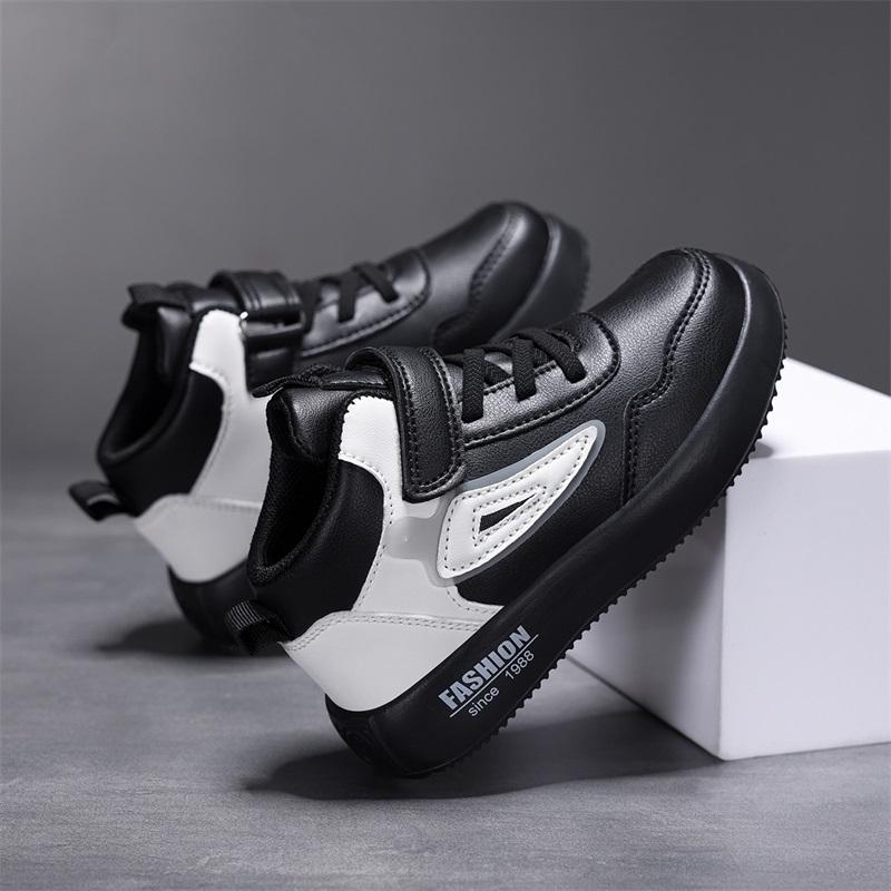 New Style Spring Children Shoes Leather Waterproof Sports Shoes Kids Lightweight Girls Boys Casual Fashion Sneakers
