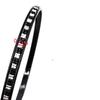 Shiny Multi-Tooth Hair Styling Comb with Color Diamond Hairband