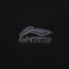Li Ning Sports Lifestyle Series Fleece Pullover Crewneck Letter Embroidery Logo Sweatshirt Unisex sweatshirt Black AWDUA53-2