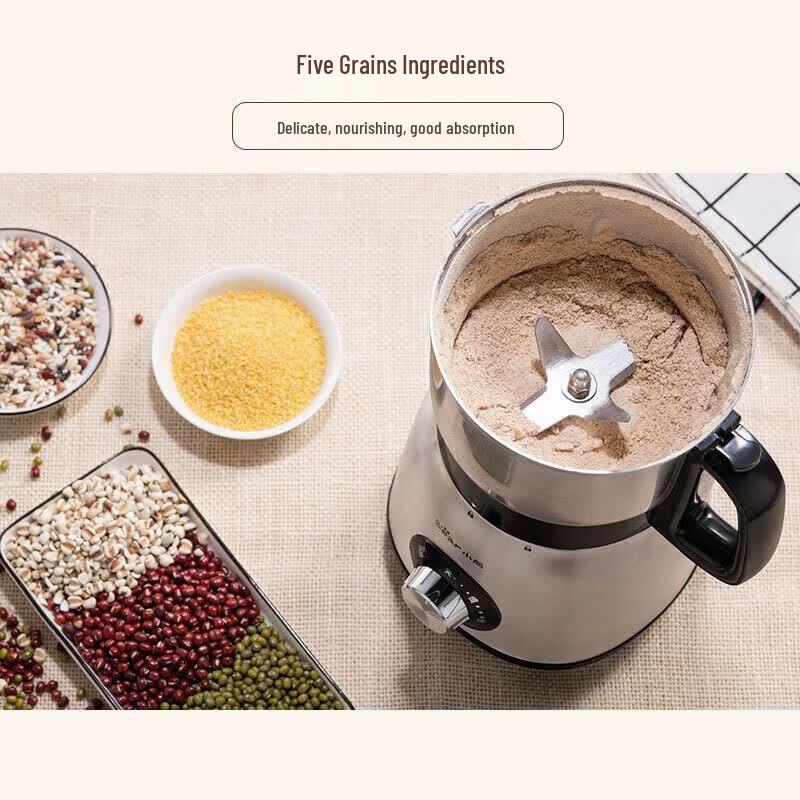 Bear Stainless Steel Ultra-Fine Powder Grinder CN plug (adapter included)