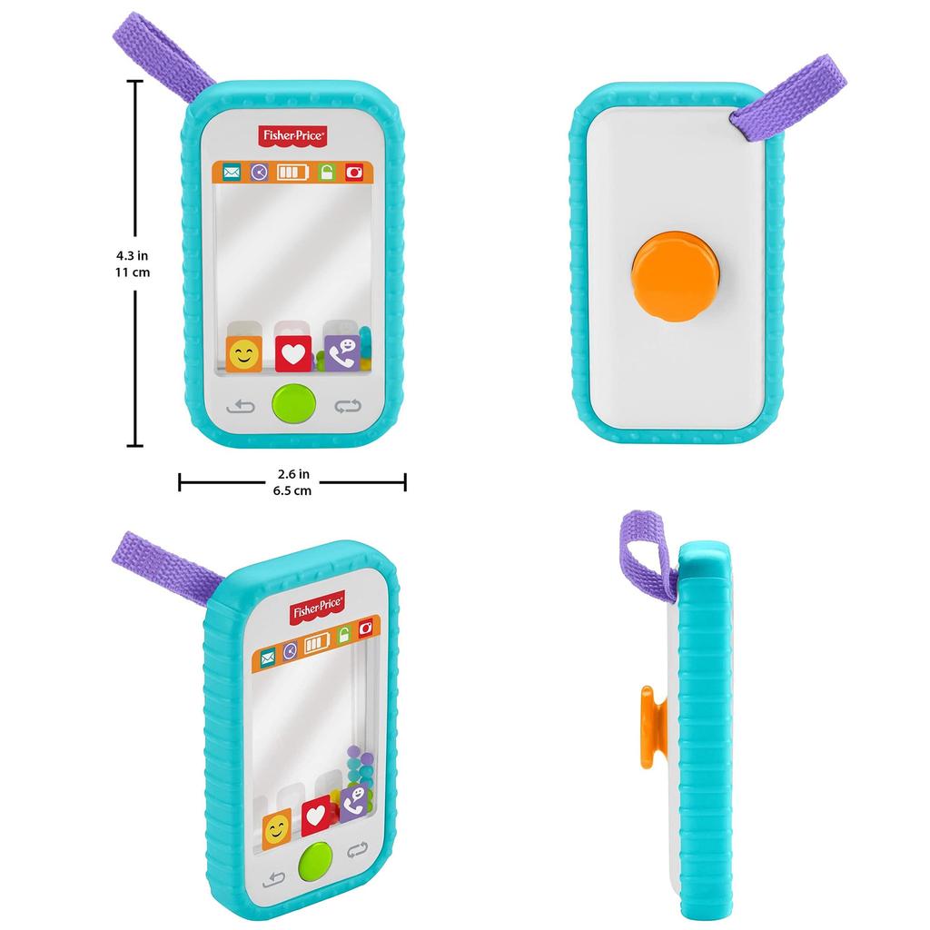 Fisher Price Take Cute Smartphone Teether Months and GJD46 Photos! [0 Up] [Baby Toys] [Educational Toys] [Teether]