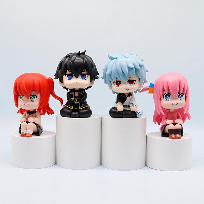 Pvc Sitting Pose Hijikata Toshiro Car Model With Decorative Anime Collectible For Enthusiasts