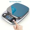 Digital Kitchen Scale High Precision Accuracy, Compact Food Scale with LCD Display for Baking Cooking,