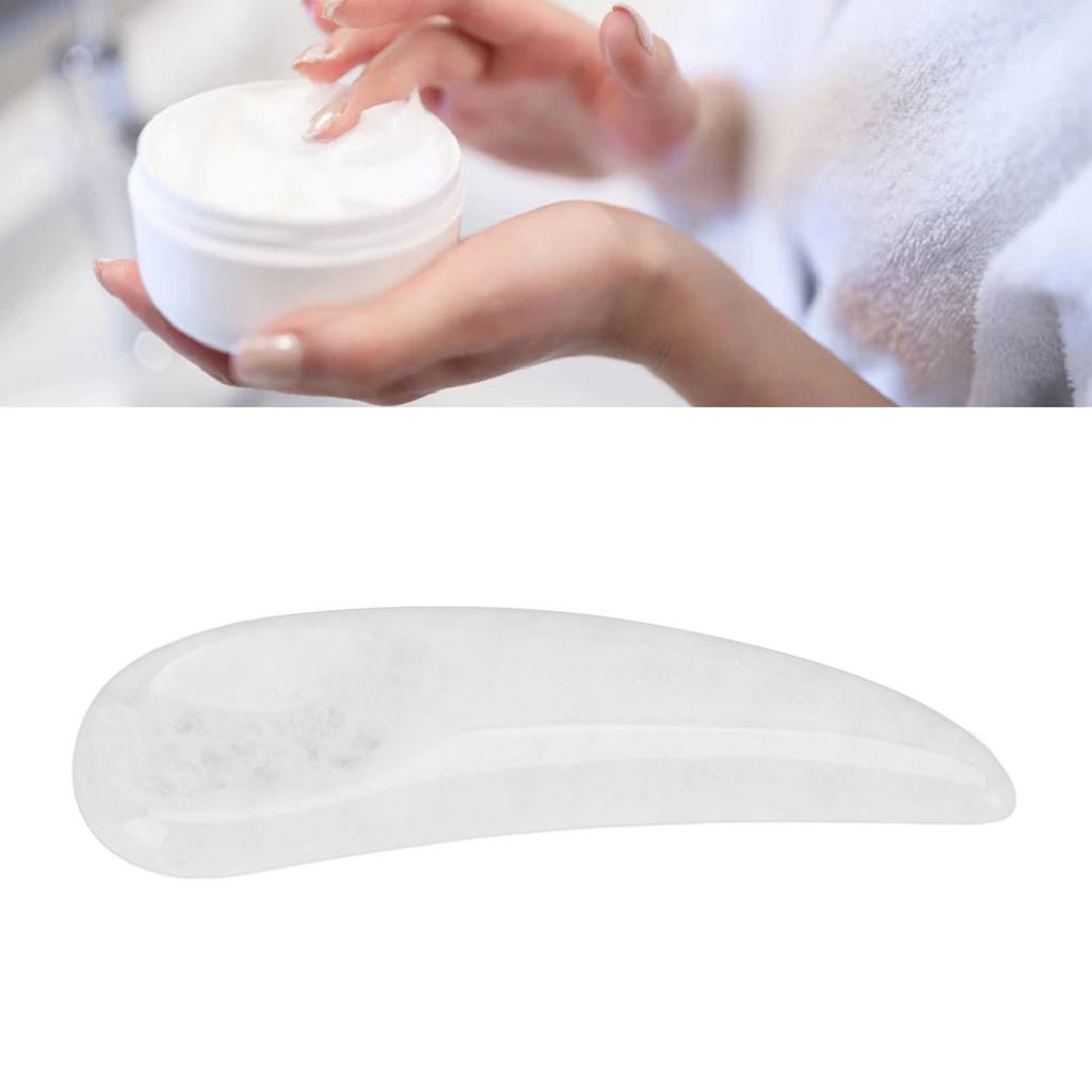Jadestone Eye Scoop Massaging Relieve Facial Tension Reduce Puffiness Lifting Eye Sha Scoop