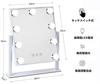LONGSHINING Actress Makeup Tabletop Hollywood 30cm Wide X 6cm Long X 36cm Lighting 10x 9 LED Adjustable USB Powered Mirror, Mirror, Mirror, High,