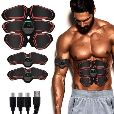 Stymulator Mięśni EMS Trener Brzucha i Bioder Toner USB Trening Mięśni Brzucha Sprzęt Maszyna Siłownia Domowa Odchudzanie Modelowanie Sylwetki
