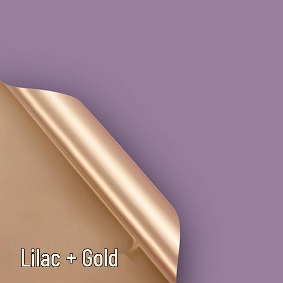 Roland Goldfolie Geschenkpapier - Koreanischer Stil, Zweifarbig, Wasserdicht, Leichter Luxus Blumenstraußverpackung