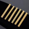 1 Stück Herren Luxus Kleidung Krawattennadel Klassische Goldfarbe Krawattennadelclip Spange Einfacher Schmuck Kragen Zubehör Für Business Hochzeit
