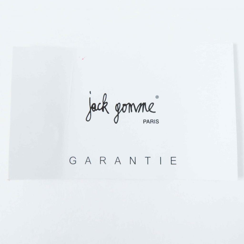 Great JACK GOMME Backpack · Daypack Logo embossed all leather Camel leather Women Used