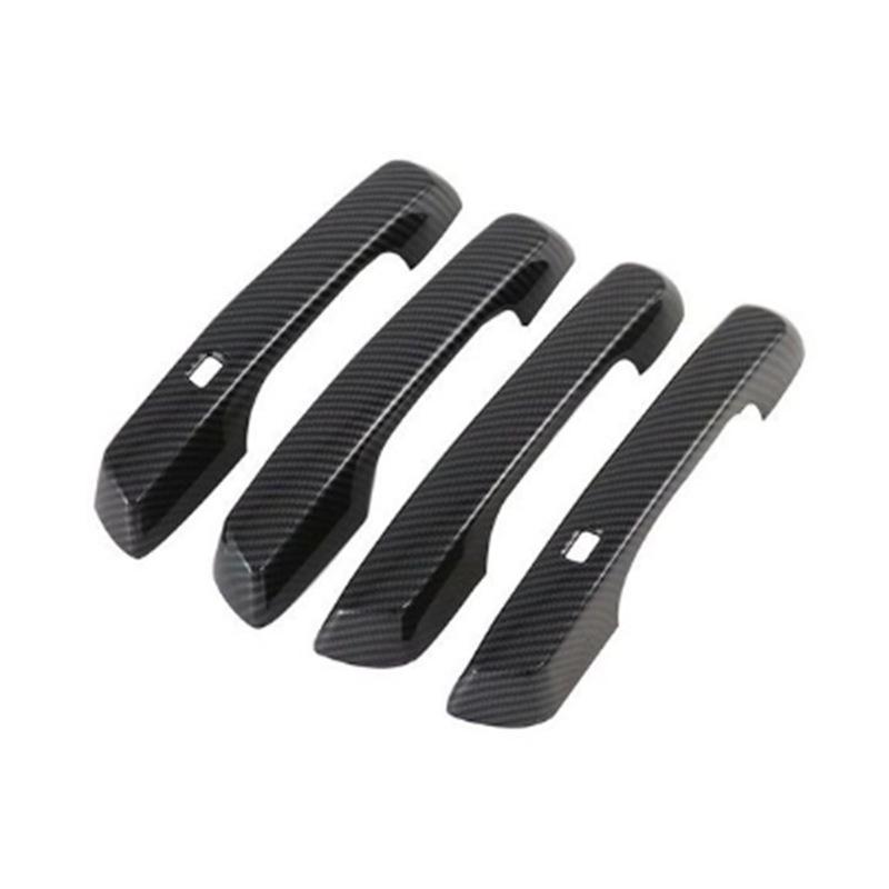 19-22 Hyundai Venue Carbon Fiber Door Handle Cover Decor