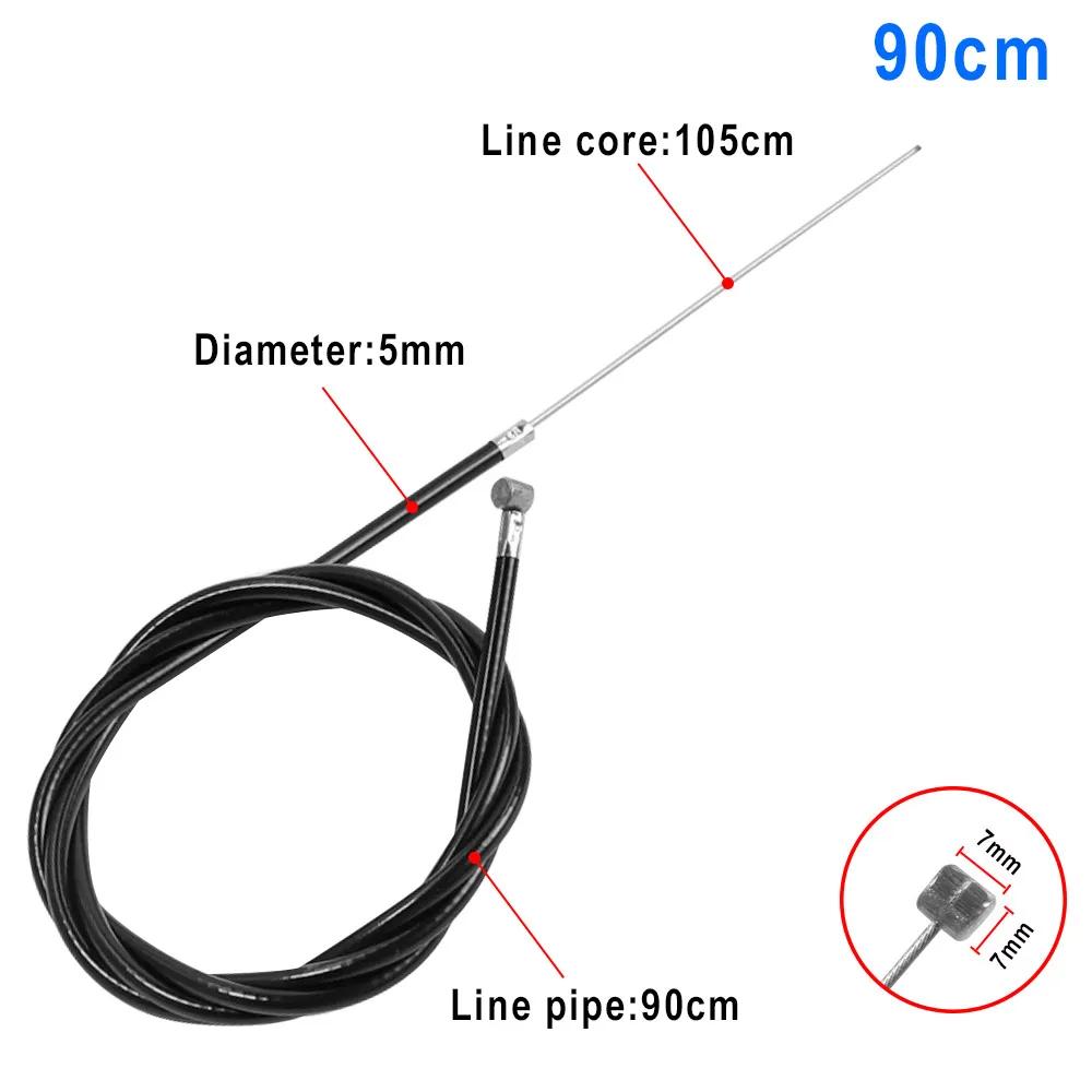 Universal Brake Cable Front Rear Drum Brake Line From 50cm to 200cm Rear Wire Pull Wire for Electric Scooter Accessories